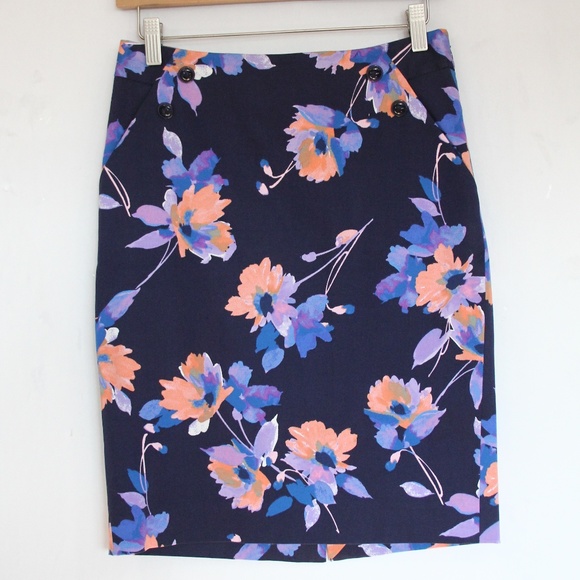 The Limited Dresses & Skirts - The Limited Floral Pencil Skirt sz 0